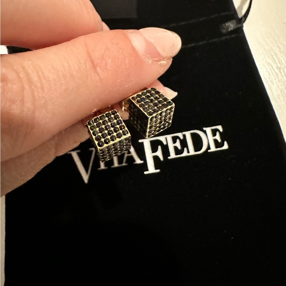 Vita Fede Cubo Earrings NWT - Picture 4 of 7